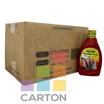 FRESHLY STRAWBERRY SYRUP -12*709ML